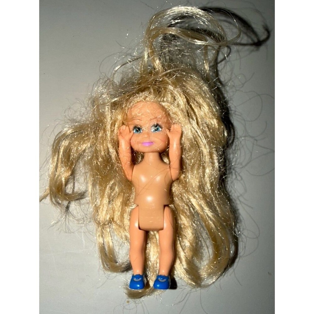 Vintage 4” Toddler Doll